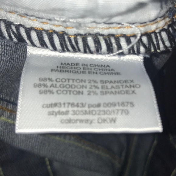 BEBE Bombshell Bootcut Jeans Size 27 😘❤️ - Picture 7 of 8